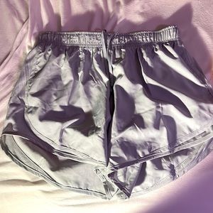 Greyish blue Nike shorts